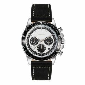 6 - 42mm Panda Dial quartz Watch Luminous Waterproof Multifunctional Chronograph Men's Watch